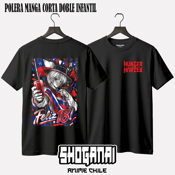 HXH51 Kurapika 18SEPT - HUNTER X HUNTER - INFANTIL (Polera o Polerón) 2