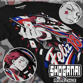 HXH55 Hisoka Morow 18SEPT - HUNTER X HUNTER - ADULTO (Polera o Polerón)