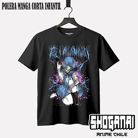EVA10 Rei Ayanami - EVANGELION - INFANTIL (Polera o Polerón)