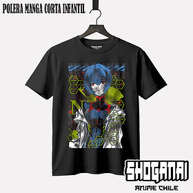 EVA13 Rei Ayanami - EVANGELION - INFANTIL (Polera o Polerón)
