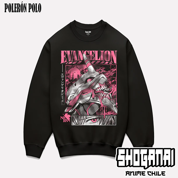 EVA15 Eva 01 - EVANGELION - ADULTO (Polera o Polerón) 7