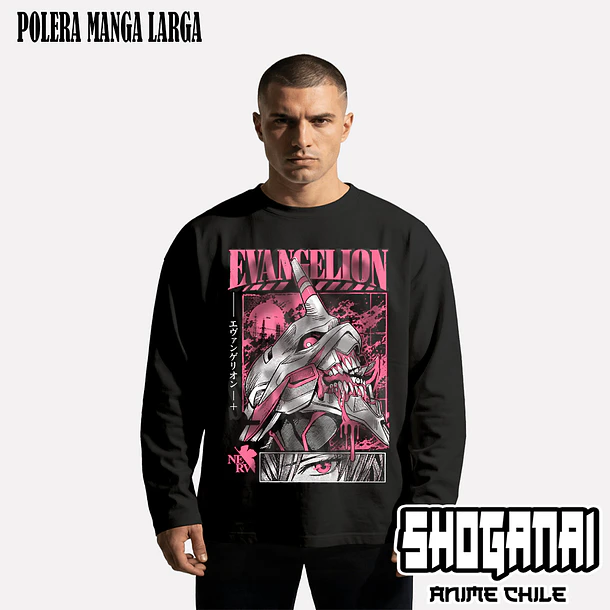 EVA15 Eva 01 - EVANGELION - ADULTO (Polera o Polerón) 4