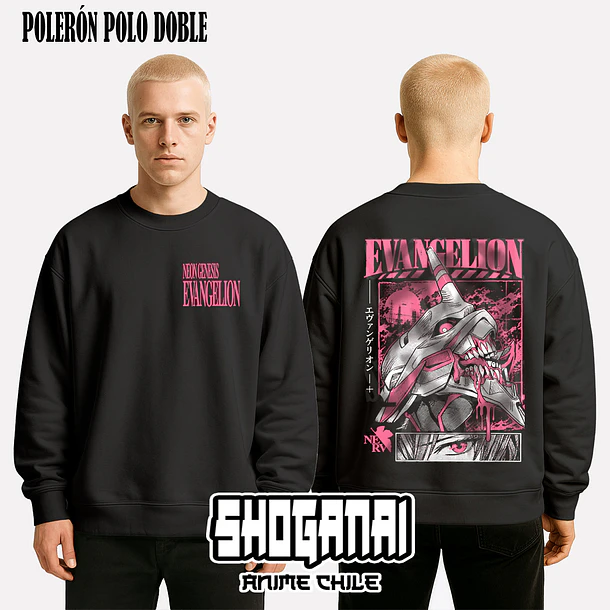 EVA15 Eva 01 - EVANGELION - ADULTO (Polera o Polerón) 8