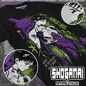EVA16 Shinji Ikari - EVANGELION - ADULTO (Polera o Polerón)