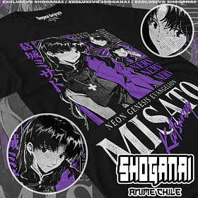 EVA19 Misato Katsuragi - EVANGELION - ADULTO (Polera o Polerón)