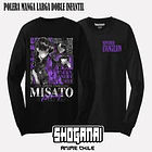 EVA19 Misato Katsuragi - EVANGELION - INFANTIL (Polera o Polerón) 4