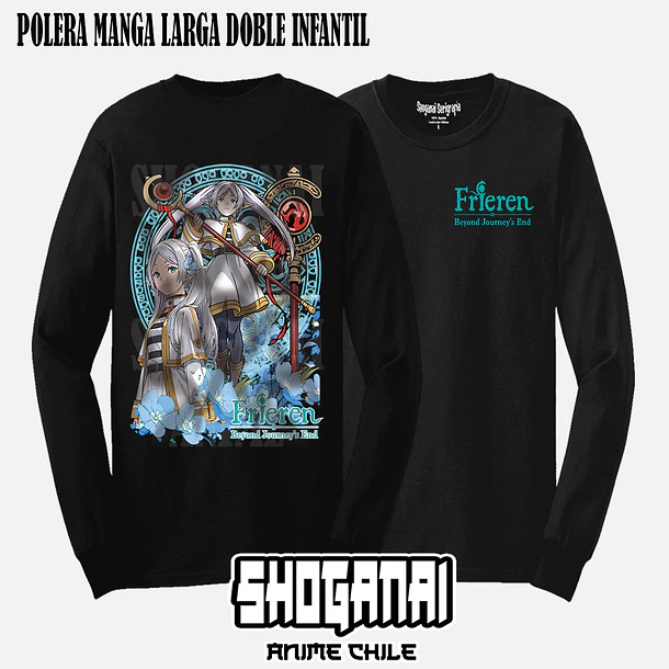 FR01 Frieren - FRIEREN - INFANTIL (Polera o Polerón) 5