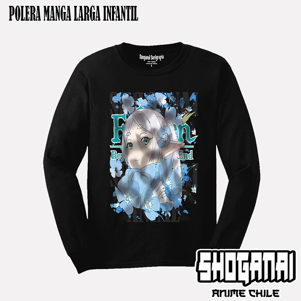 FR02 Frieren - FRIEREN - INFANTIL (Polera o Polerón) 3