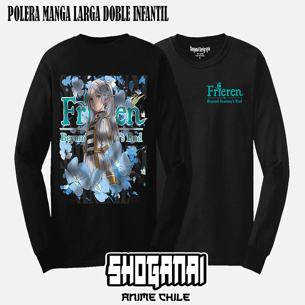 FR03 Frieren - FRIEREN - INFANTIL (Polera o Polerón) 4