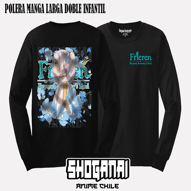 FR04 Frieren - FRIEREN - INFANTIL (Polera o Polerón) 4