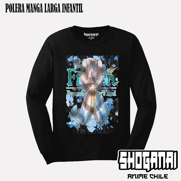 FR04 Frieren - FRIEREN - INFANTIL (Polera o Polerón) 3
