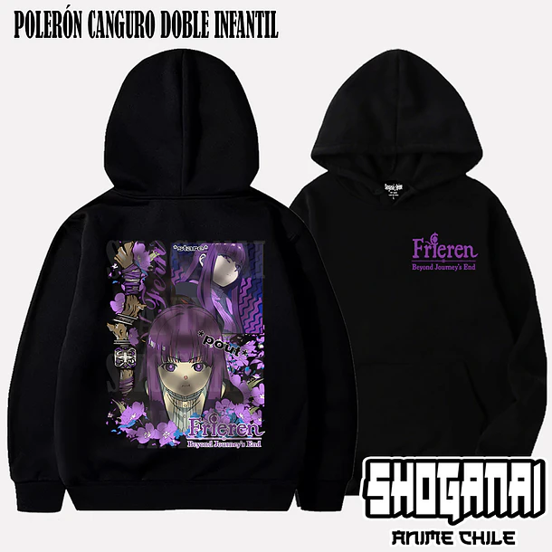 FR05 Fern - FRIEREN - INFANTIL (Polera o Polerón) 6