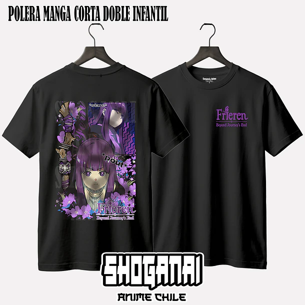 FR05 Fern - FRIEREN - INFANTIL (Polera o Polerón) 3