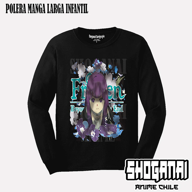 FR06 Fern - FRIEREN - INFANTIL (Polera o Polerón) 3