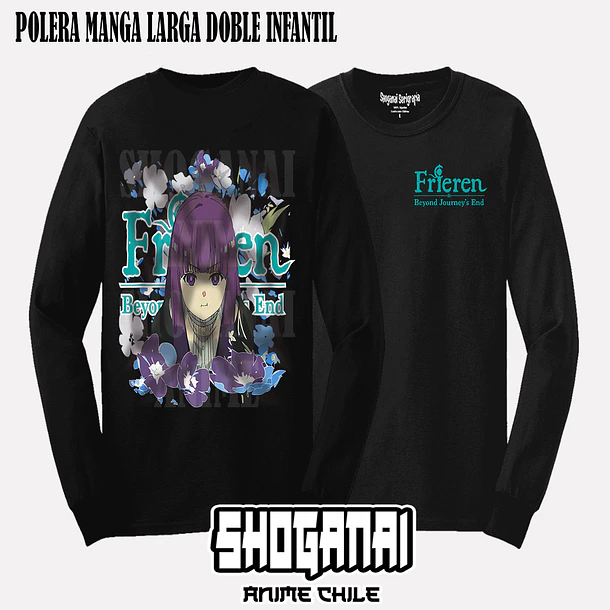 FR06 Fern - FRIEREN - INFANTIL (Polera o Polerón) 4