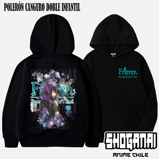 FR08 Fern - FRIEREN - INFANTIL (Polera o Polerón) 5