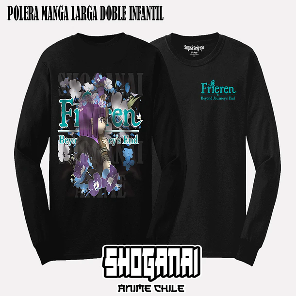 FR08 Fern - FRIEREN - INFANTIL (Polera o Polerón) 4