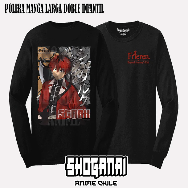 FR09 Stark - FRIEREN - INFANTIL (Polera o Polerón) 4