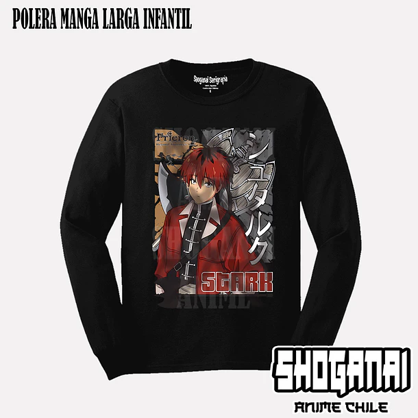 FR09 Stark - FRIEREN - INFANTIL (Polera o Polerón) 3