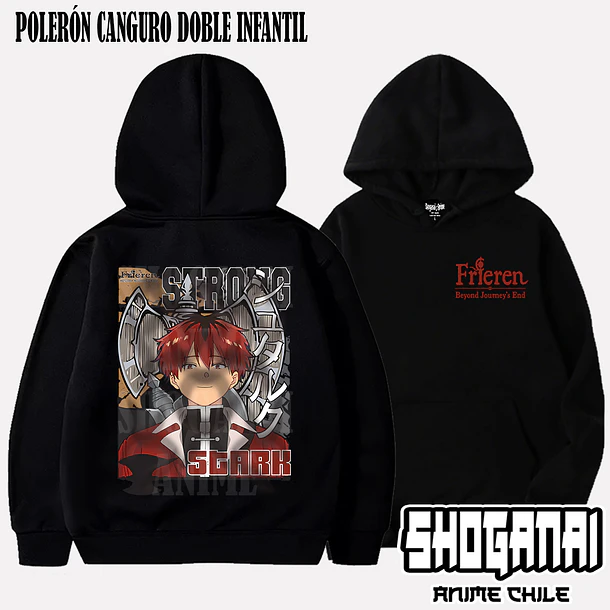 FR10 Stark - FRIEREN - INFANTIL (Polera o Polerón) 5