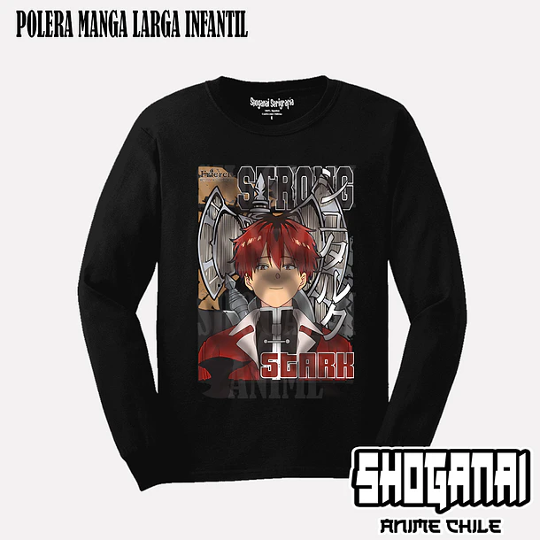 FR10 Stark - FRIEREN - INFANTIL (Polera o Polerón) 3