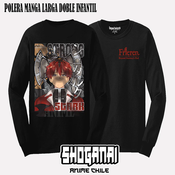 FR10 Stark - FRIEREN - INFANTIL (Polera o Polerón) 4