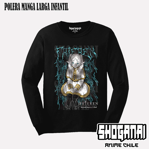 FR12 Frieren - FRIEREN - INFANTIL (Polera o Polerón) 3