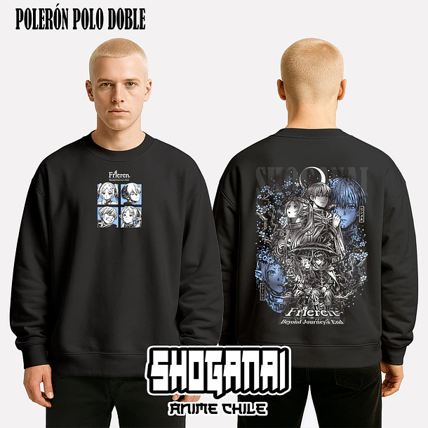 FR13 Frieren y Himmel - FRIEREN - ADULTO (Polera o Polerón) 8