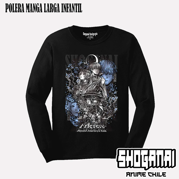 FR13 Frieren y Himmel - FRIEREN - INFANTIL (Polera o Polerón) 4