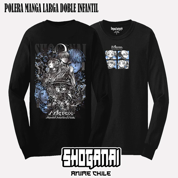 FR13 Frieren y Himmel - FRIEREN - INFANTIL (Polera o Polerón) 5
