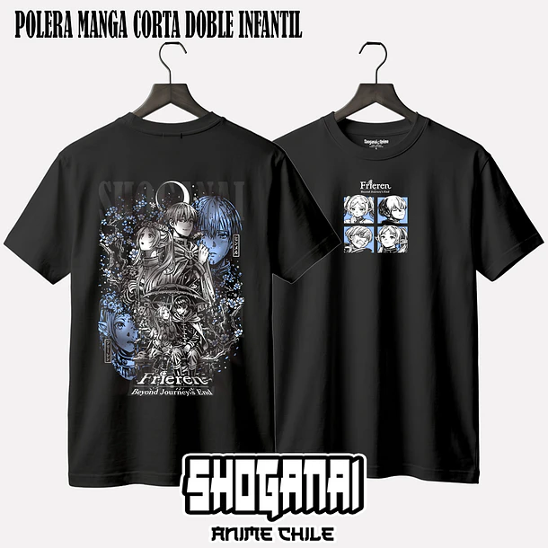 FR13 Frieren y Himmel - FRIEREN - INFANTIL (Polera o Polerón) 3