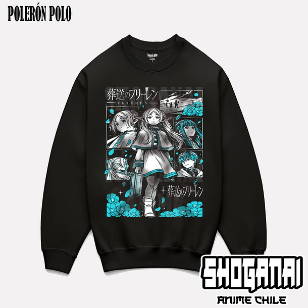 FR14 Frieren, Fern y Stark - FRIEREN - ADULTO (Polera o Polerón) 6