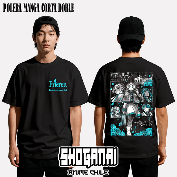 FR14 Frieren, Fern y Stark - FRIEREN - ADULTO (Polera o Polerón) 2