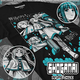FR14 Frieren, Fern y Stark - FRIEREN - ADULTO (Polera o Polerón)