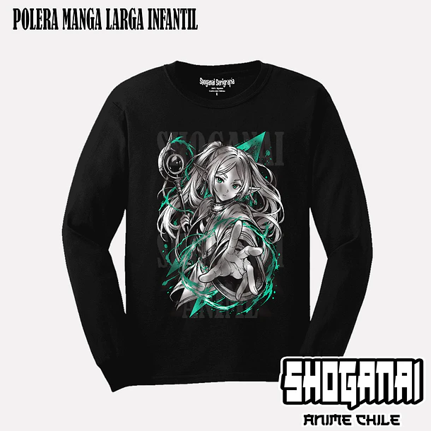 FR15 Frieren - FRIEREN - INFANTIL (Polera o Polerón) 4