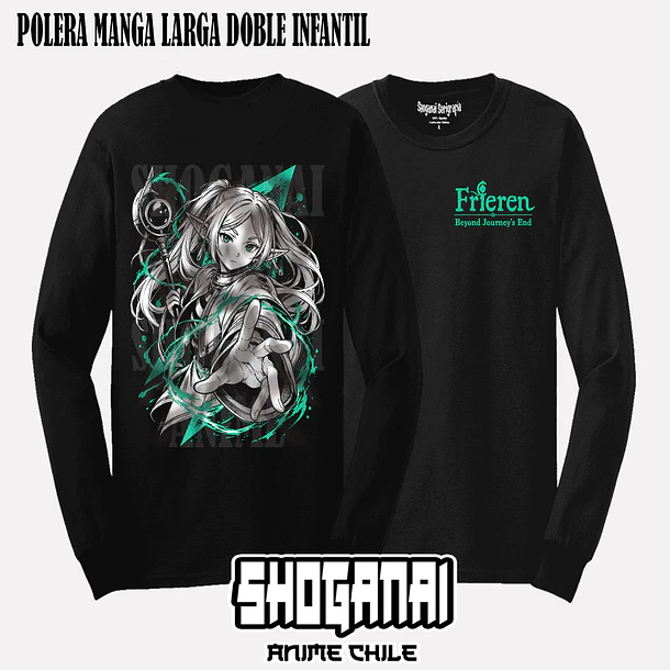 FR15 Frieren - FRIEREN - INFANTIL (Polera o Polerón) 5