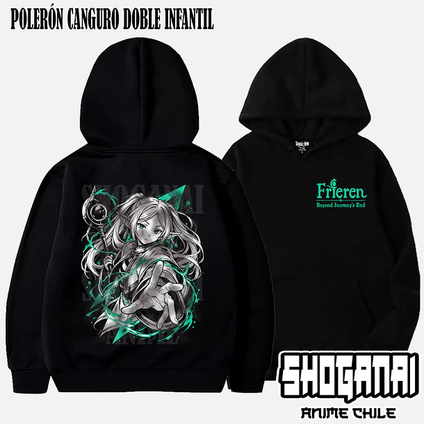 FR15 Frieren - FRIEREN - INFANTIL (Polera o Polerón) 6