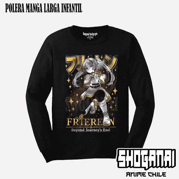 FR16 Frieren - FRIEREN - INFANTIL (Polera o Polerón) 4