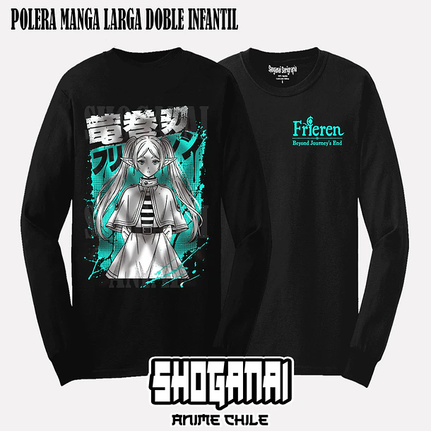 FR18 Frieren - FRIEREN - INFANTIL (Polera o Polerón) 5