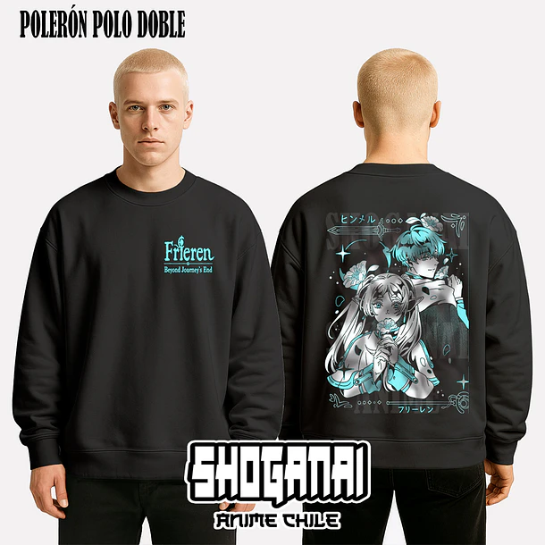FR19 Frieren y Himmel - FRIEREN - ADULTO (Polera o Polerón) 8