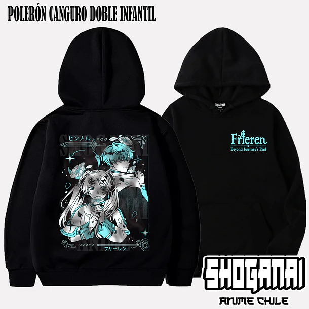 FR19 Frieren y Himmel - FRIEREN - INFANTIL (Polera o Polerón) 6