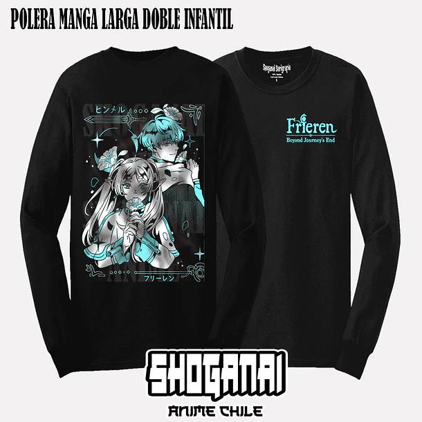 FR19 Frieren y Himmel - FRIEREN - INFANTIL (Polera o Polerón) 5
