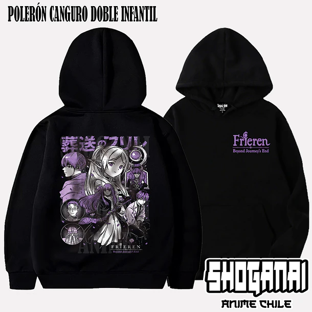 FR20 Frieren - FRIEREN - INFANTIL (Polera o Polerón) 6