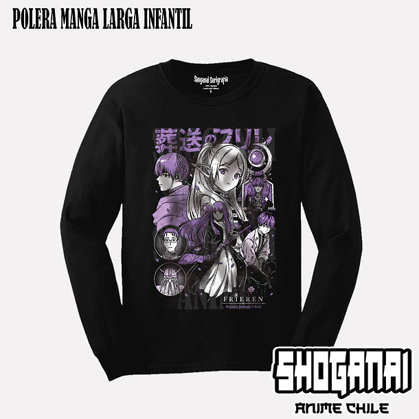 FR20 Frieren - FRIEREN - INFANTIL (Polera o Polerón) 4