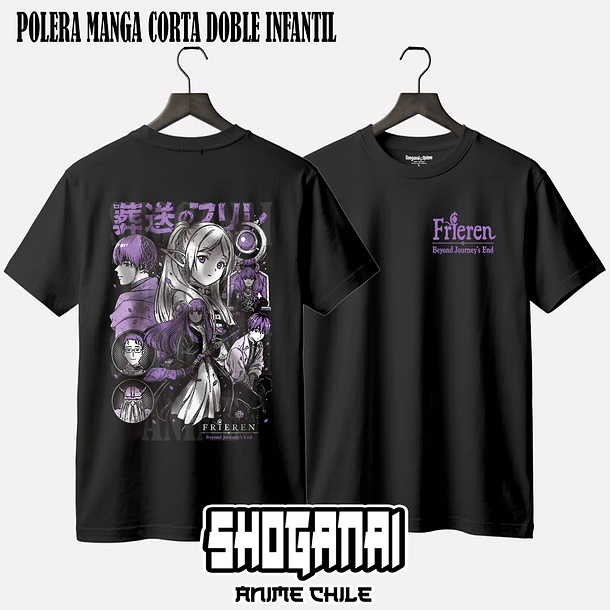 FR20 Frieren - FRIEREN - INFANTIL (Polera o Polerón) 3