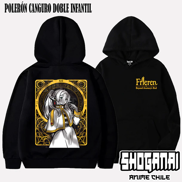 FR22 Frieren - FRIEREN - INFANTIL (Polera o Polerón) 6