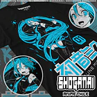 HM01 Hatsune Miku - HATSUNE MIKU - ADULTO (Polera o Polerón) 1