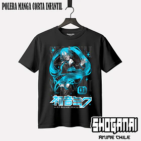 HM01 Hatsune Miku - HATSUNE MIKU - INFANTIL (Polera o Polerón)