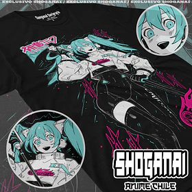 HM02 Hatsune Miku Racing - HATSUNE MIKU - ADULTO (Polera o Polerón)