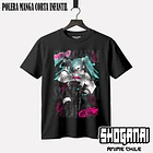 HM02 Hatsune Miku Racing - HATSUNE MIKU - INFANTIL (Polera o Polerón) 1